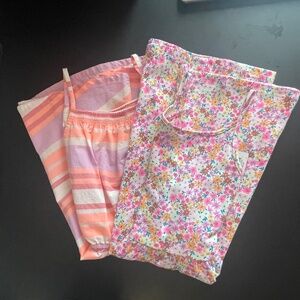 Bundle 2 Girls Summer Dresses Crazy 8 & Jumping Beans, Size 7 & 7/8 One is NWT